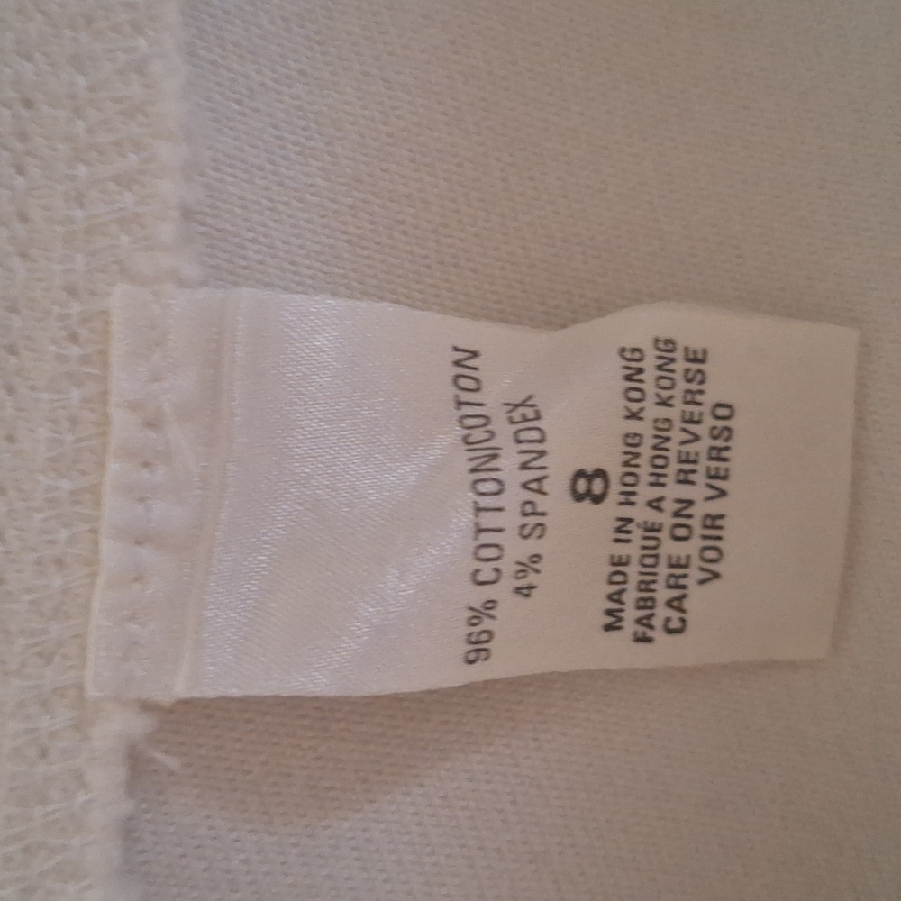 Tahari stretch denim Mini Skirt - Picture 6 of 6